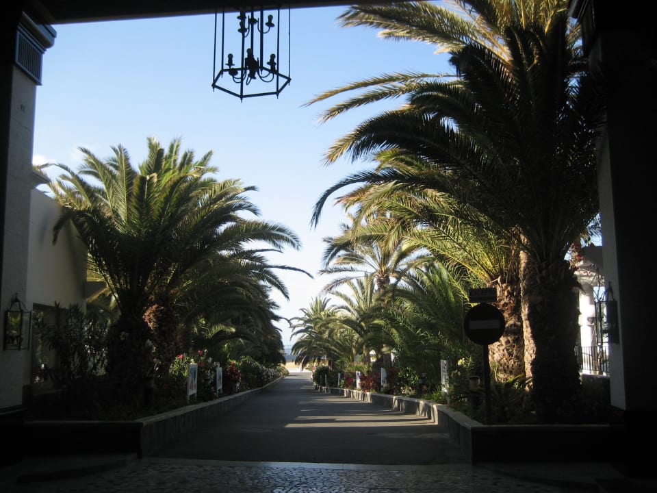 Weg zum Strand u Promenade Hotel Riu Palace Maspalomas Adults Only