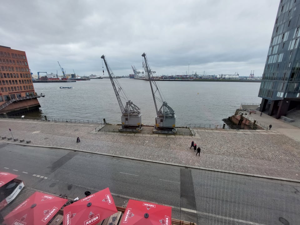 Ausblick Hotel Deutsche Seemannsmission Hamburg-Altona