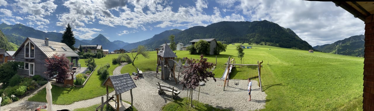 Ausblick Alpen Hotel Post