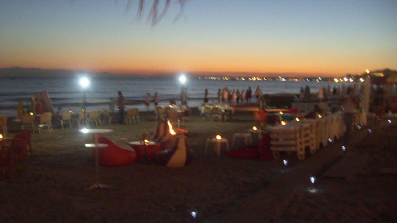 türkischer Abend mit Lagerfeuer Hotel Andiz Beach