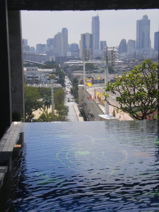 Pool mit Skyline Siam@Siam Design Hotel Bangkok