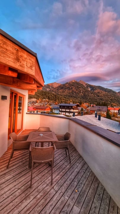 Ausblick AlpenParks Chalet & Apartment Alpina Seefeld