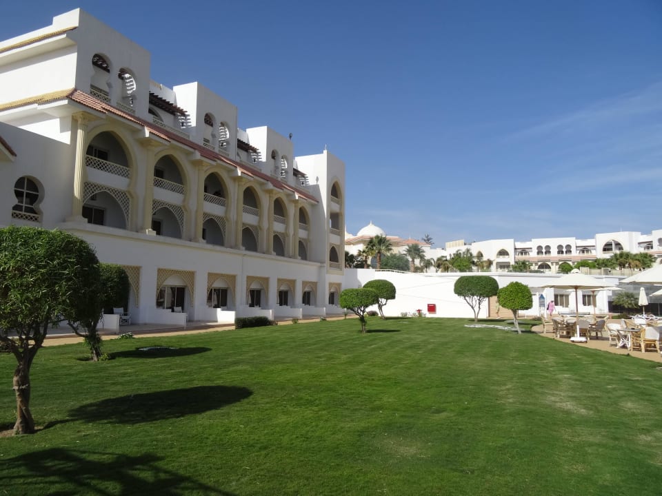 Blick aus Richtung Strand  Old Palace Resort Sahl Hasheesh