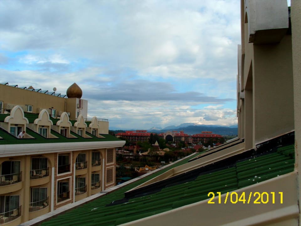 Blick vom Balkon Richtung Berge Adalya Resort & Spa - Adults Only