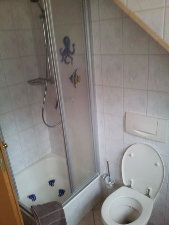 Badezimmer Pension Hof Leykauf