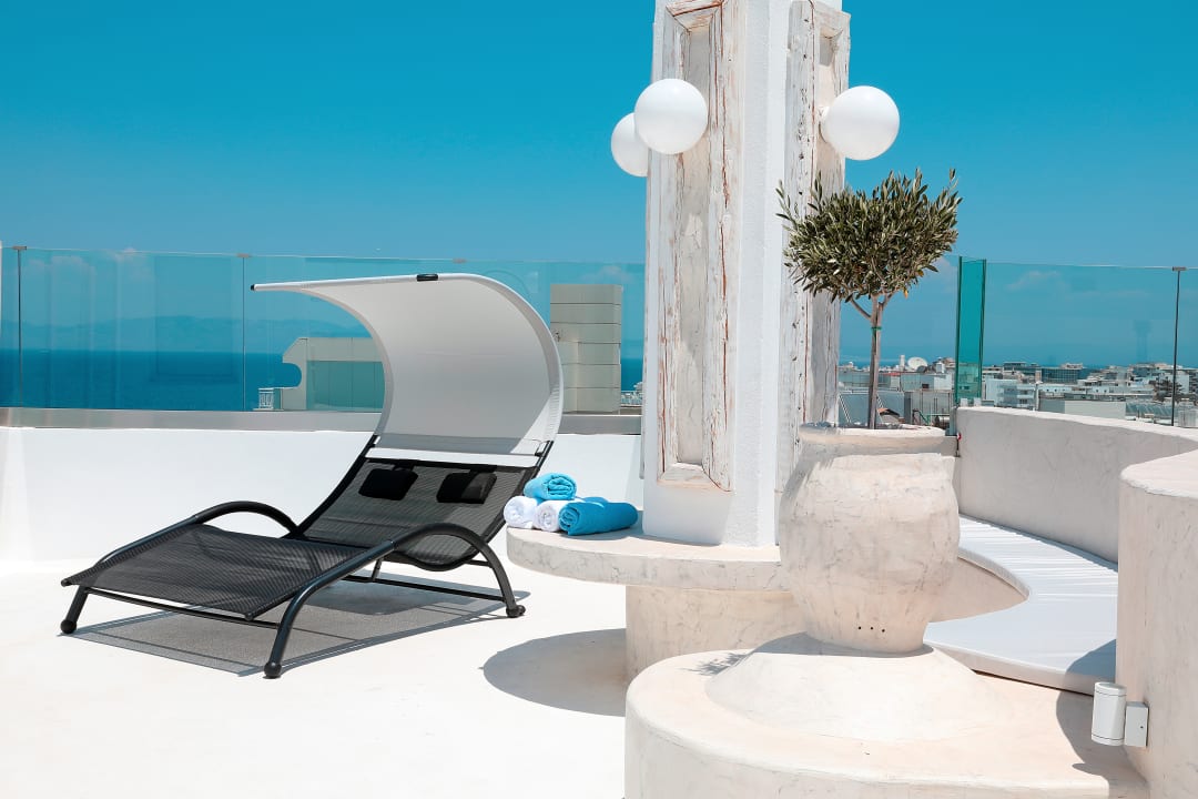 Ausblick Hotel Rhodos Horizon Blu