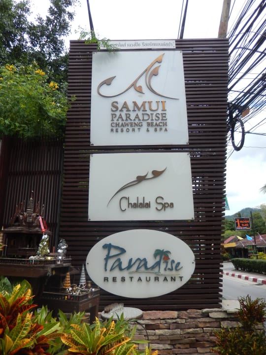 Eingang Samui Paradise Chaweng Beach Resort & Spa