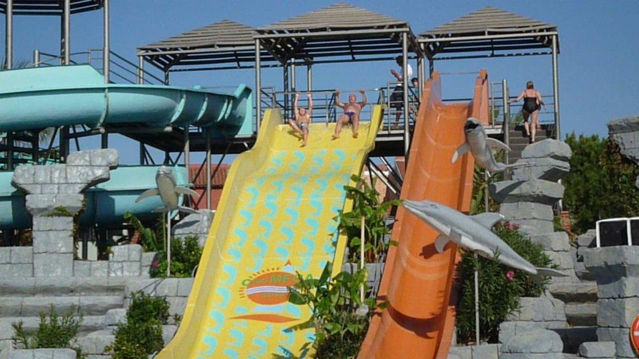Rutschvergnügen mit den Kindern Megasaray Club Belek