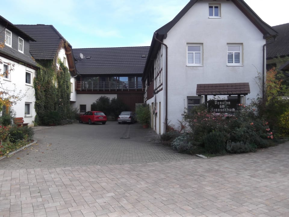 Eingangsbereich Pension Am Krausenbach