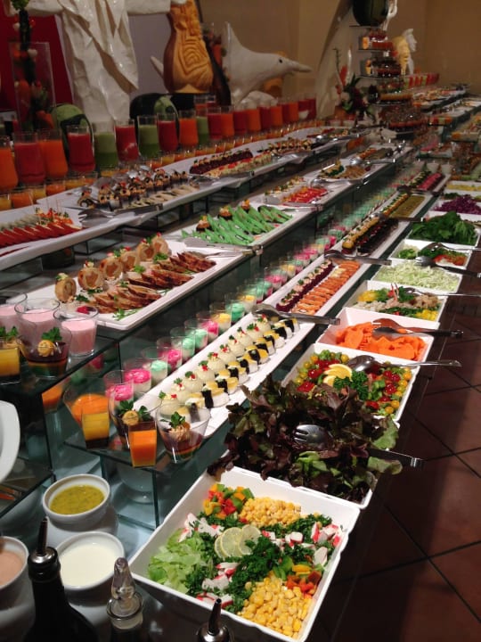 Weihnachtsbuffet 2015 Jaz Makadi Oasis Resort