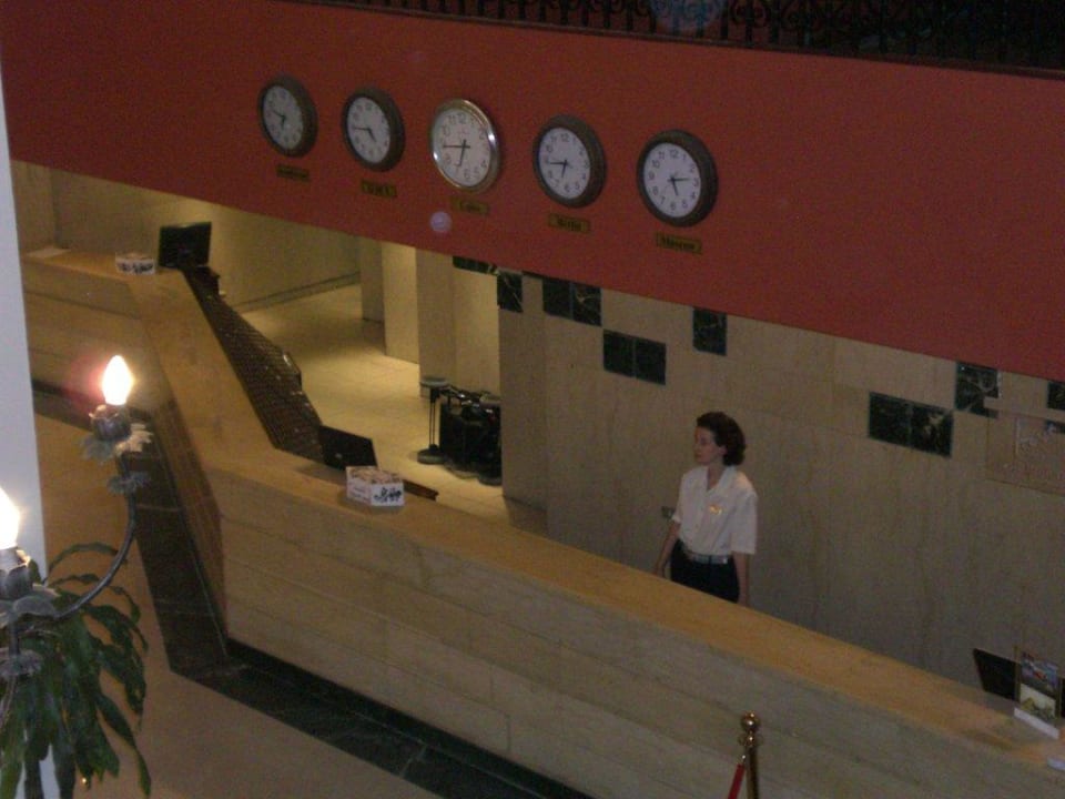 Blick auf die Rezeption Giftun Azur Resort