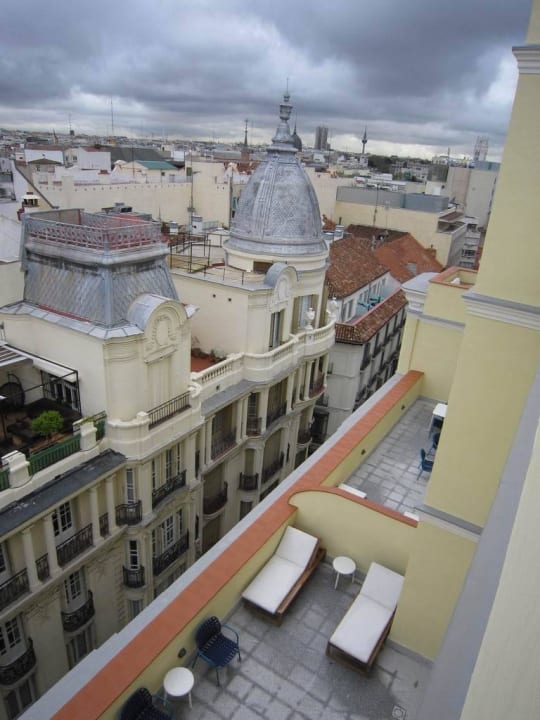 View from Roof Top bar Vincci The Mint