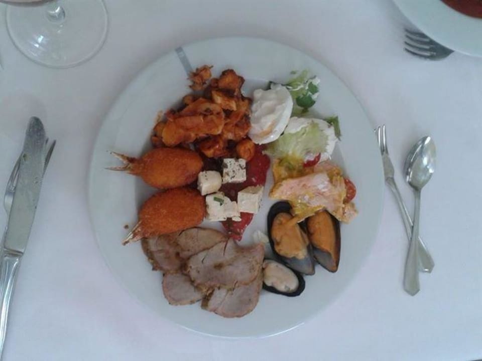 Auswahl vom Galabüffet Hipotels Bahia Grande