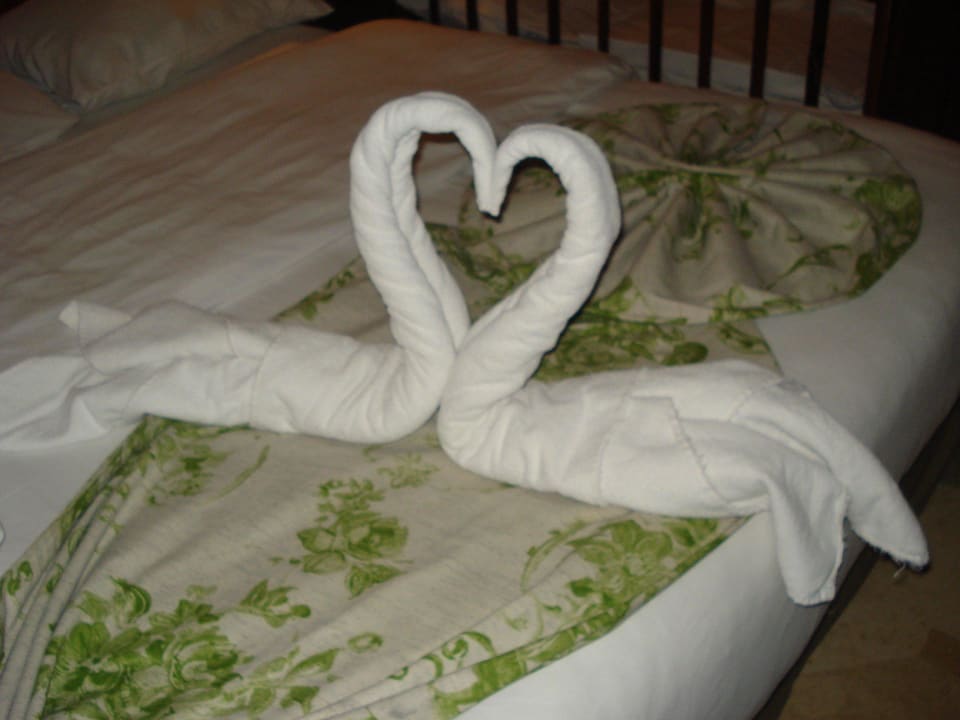 Deko aus Handtüchern Ghazala Gardens