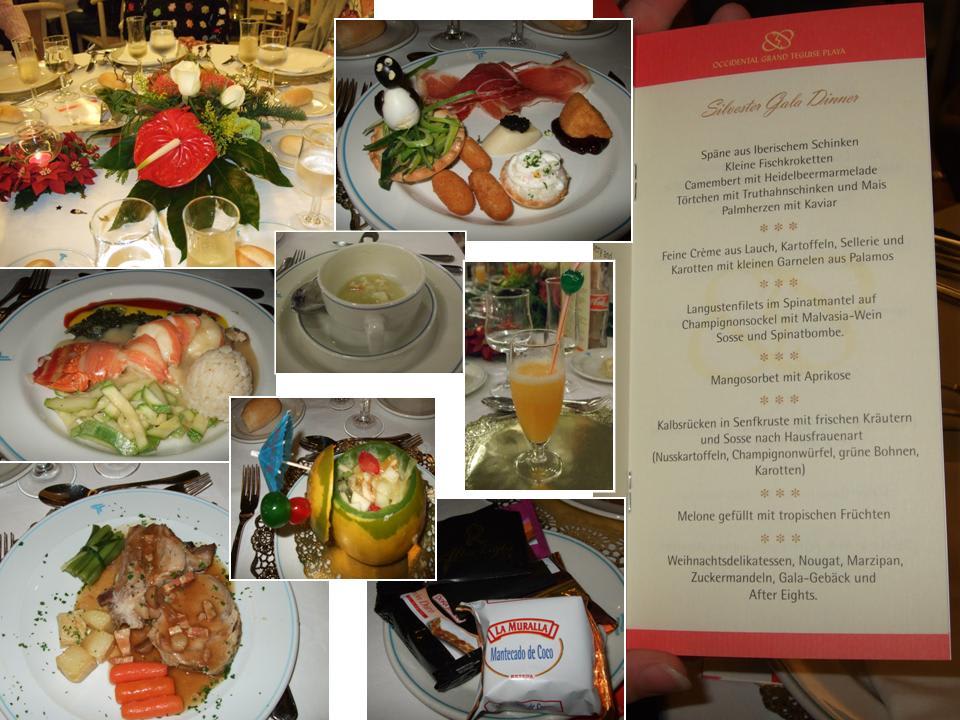 7-Gänge-Silvester-Dinner Hotel Grand Teguise Playa