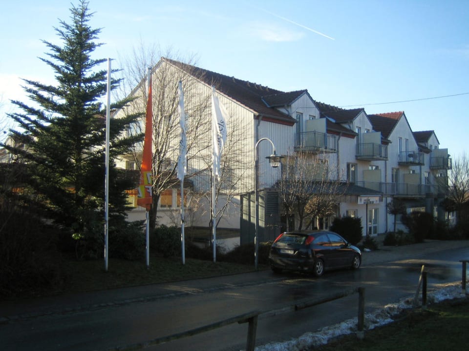 Ansicht von der Straße Sonnenhotel Bayerischer Hof