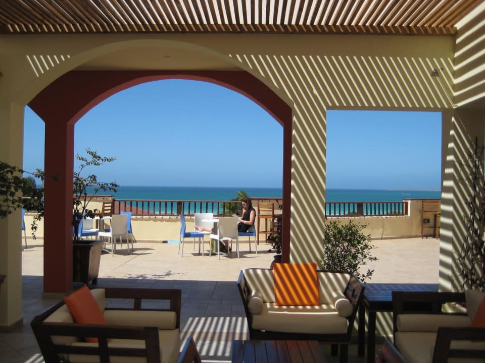 Blick vom Eingang auf das Meer Occidental Boa Vista Beach