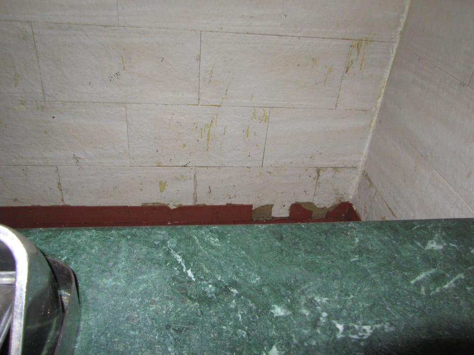 So sieht es hinter dem Buffet aus Titanic Beach Spa & Aqua Park