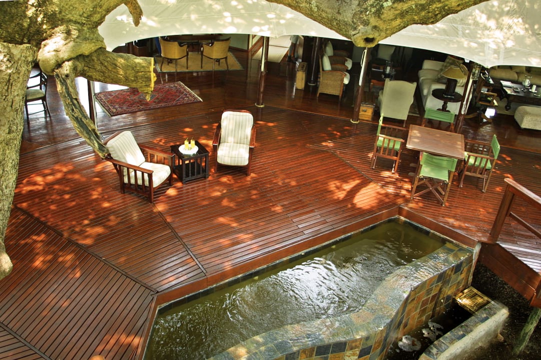 Außenansicht Hamiltons Tented Camp - Lodge