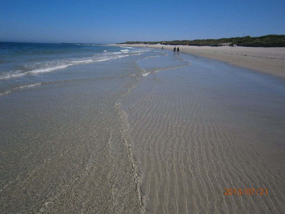 Badestrand auf der Düne  Jugendherberge Haus der Jugend Helgoland