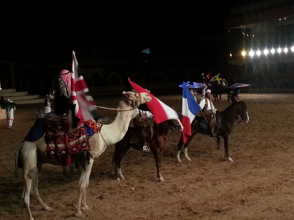 Die Abendshow Pickalbatros Alf Leila Wa Leila Resort - Neverland Hurghada