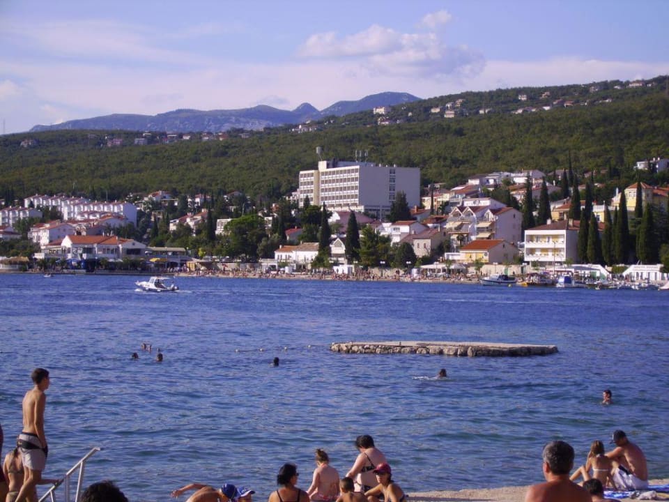 Blick aufs Hotel Hotel Katarina