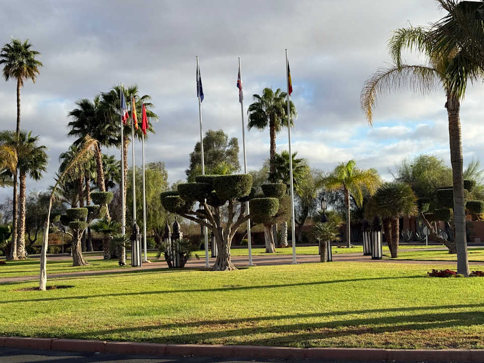 Gartenanlage Hotel Riu Tikida Palmeraie