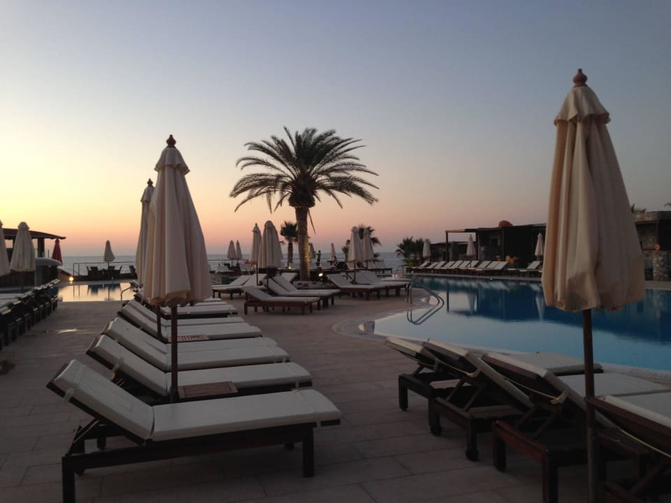 Pool Abends Ikaros Beach Luxury Resort & Spa - Adults Only