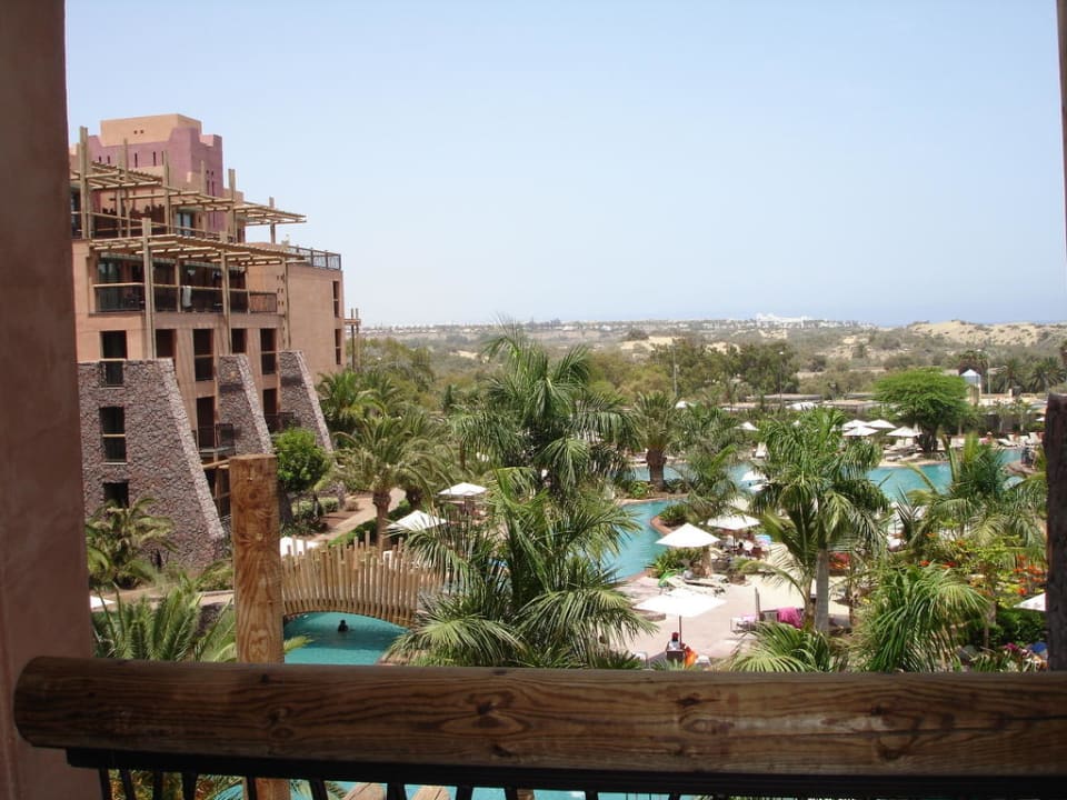 Balkonblick Lopesan Baobab Resort