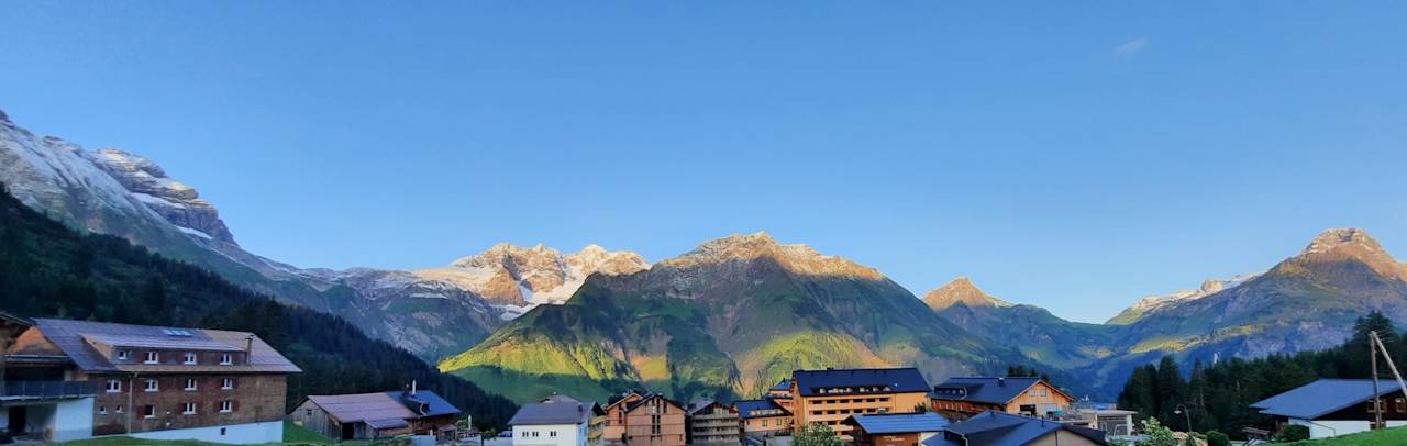 Außenansicht Appartements Haus Rothorn