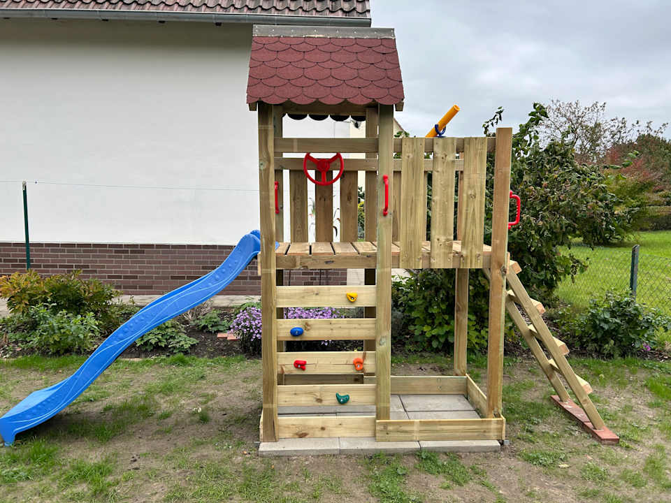 Außenansicht Ferienwohnung Winzenburg in der Nähe vom Steinhuder Meer und Dinopark Münchehagen