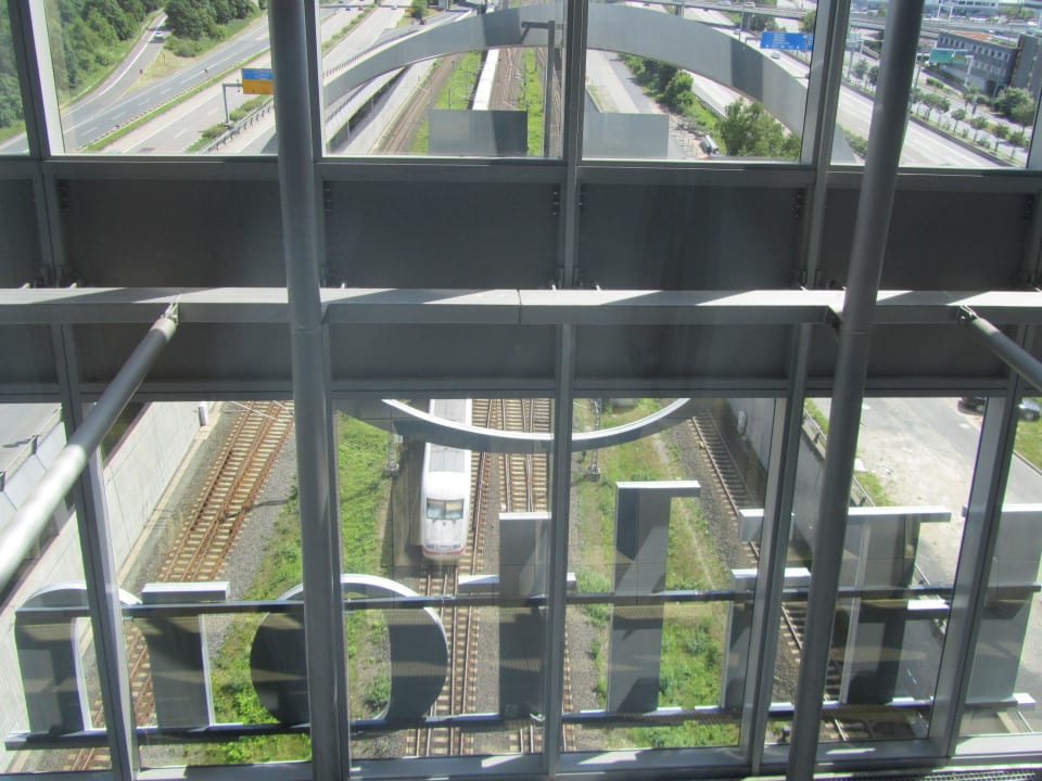 Ausblick Hilton Frankfurt Airport