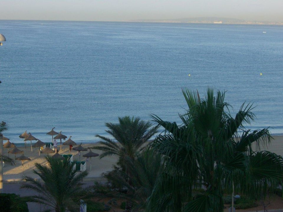 Ausicht zum Meer und Strand Iberostar Waves Bahia de Palma