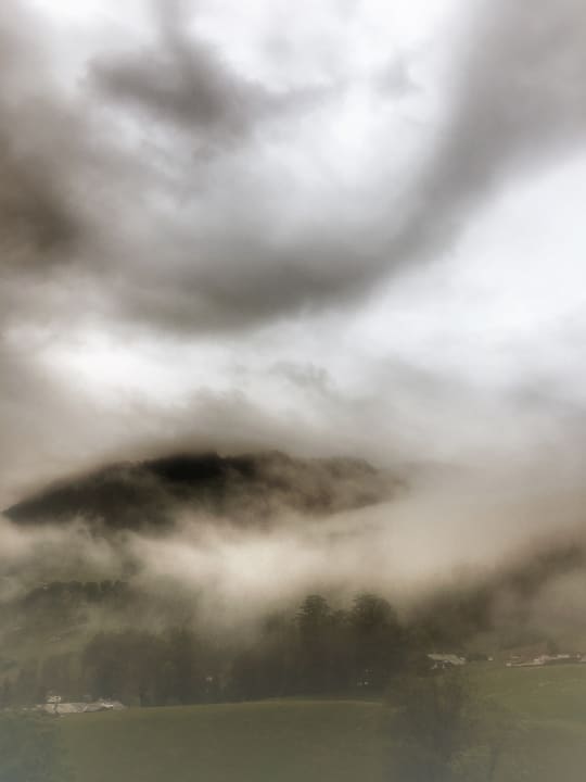 Ausblick Bauernhof Braunlehen