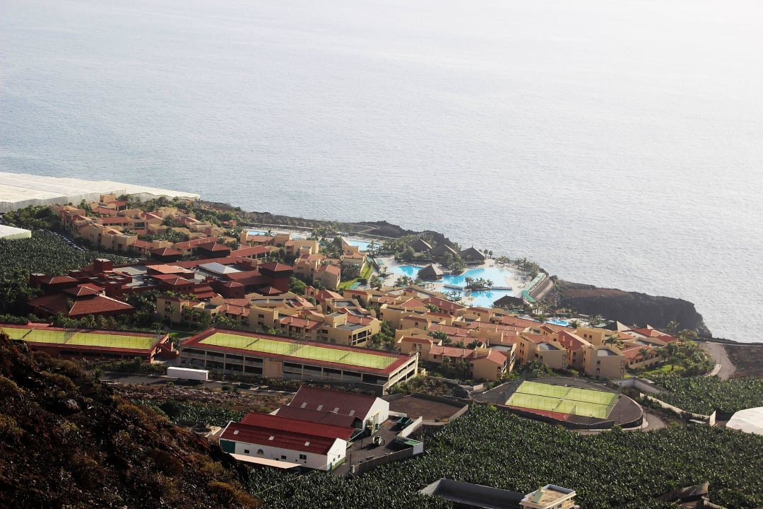 Blick von oben auf das Hotel La Palma Princess