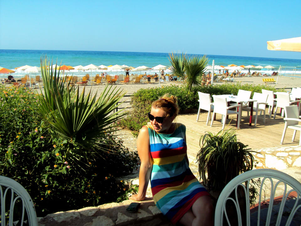 Relaks na tarasie Dimitrios Village Beach Resort