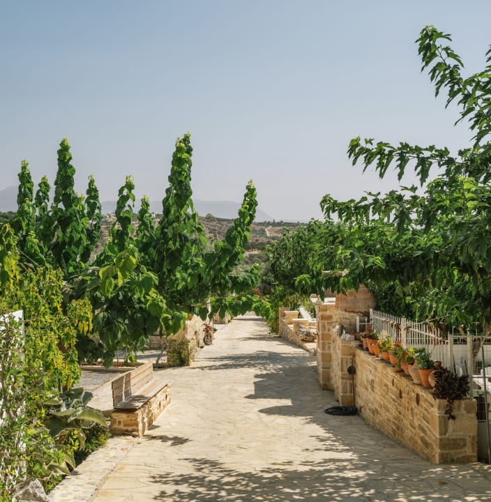 Außenansicht Apartments Mythos und Myrto