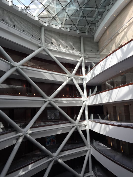 Atrium Andaz Capital Gate Abu Dhabi - a concept by Hyatt