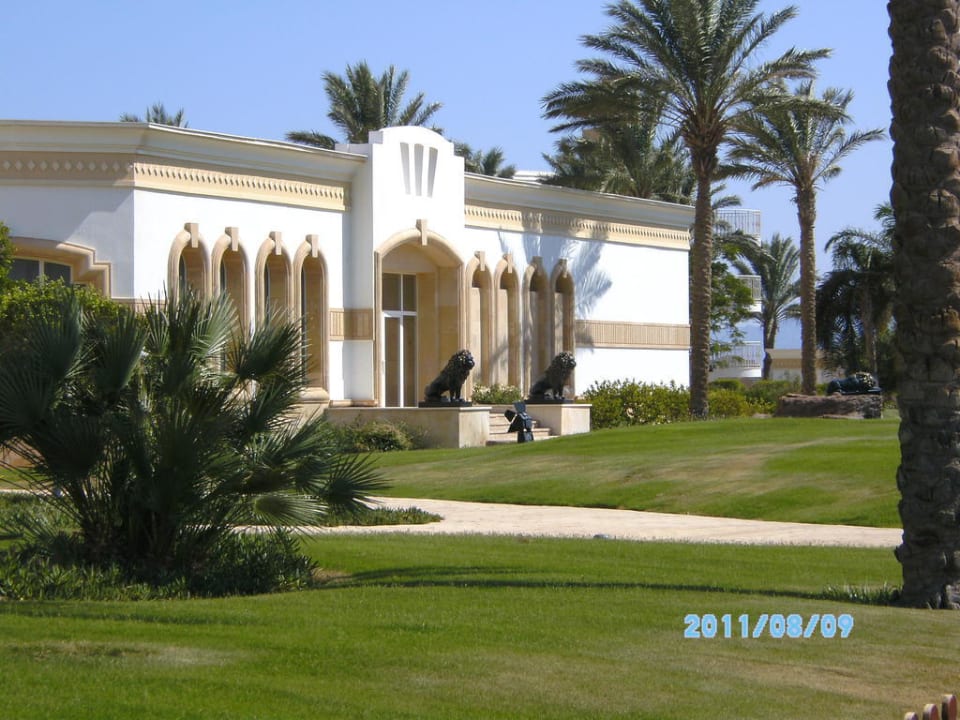 Spa Eingang Palm Royale Resort - Soma Bay