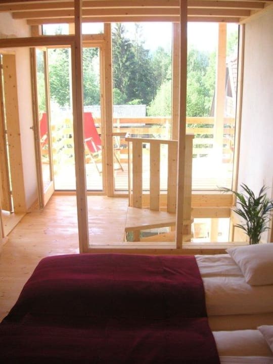 Schlafen - Raumbelüftungsanlage u. Naturholzböden Chalet Forstbauer