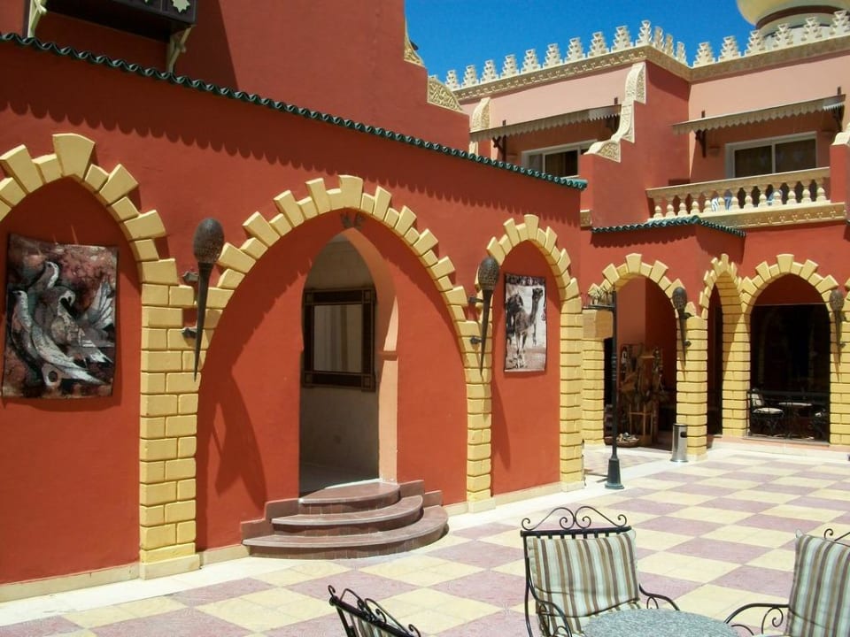 Toiletten am Pool Pickalbatros Alf Leila Wa Leila Resort - Neverland Hurghada