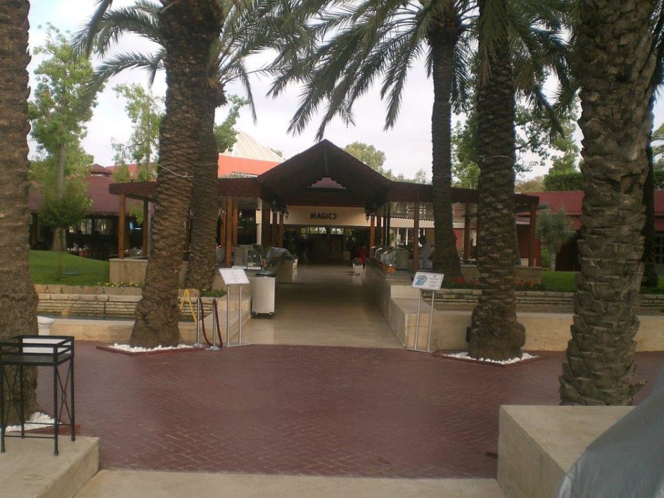 Eingang Hauptrestaurant Monachus Family Resort Sorgun