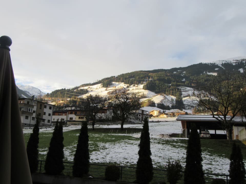 Blick von unserem Zimmer Wohlfühlhotel Schiestl