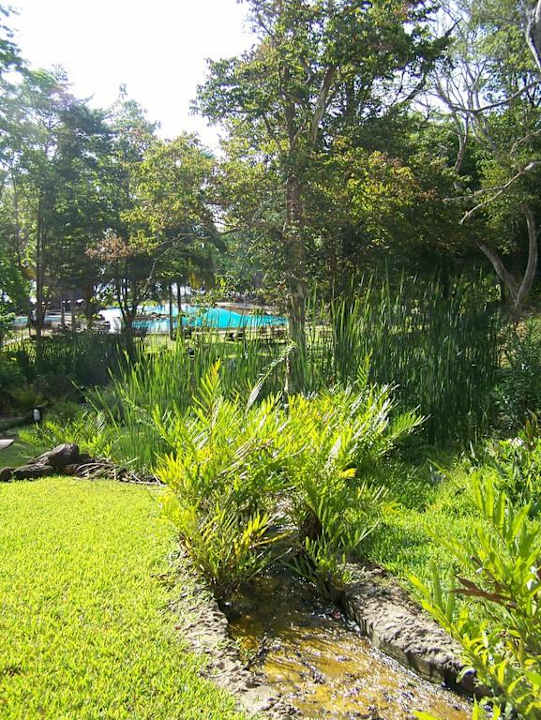 Weg zum Pool  Hotel Papillon Lagoon Reef