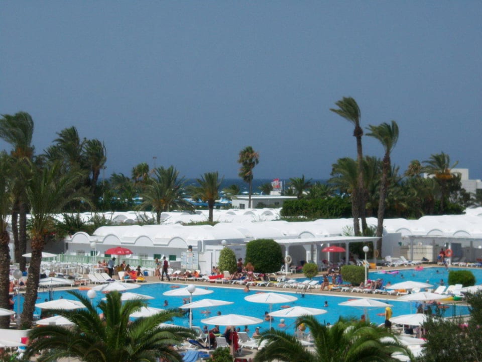 Blick vom Zimmer über das Gelände El Mouradi Club Kantaoui