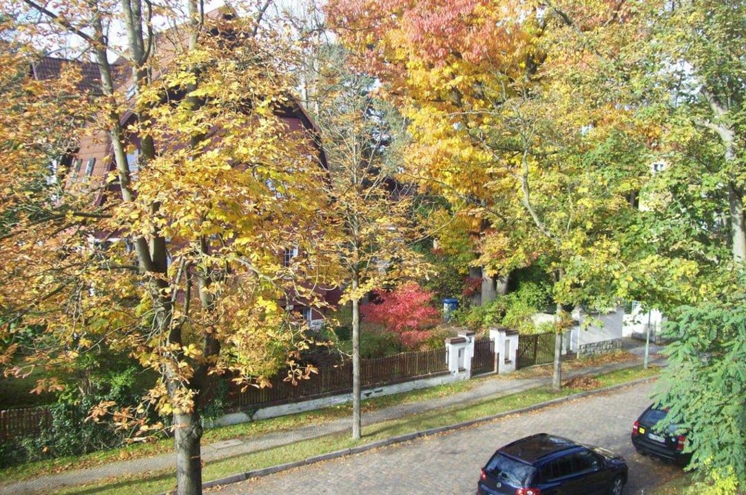 Blick vom Balkon Landhaus Schlachtensee