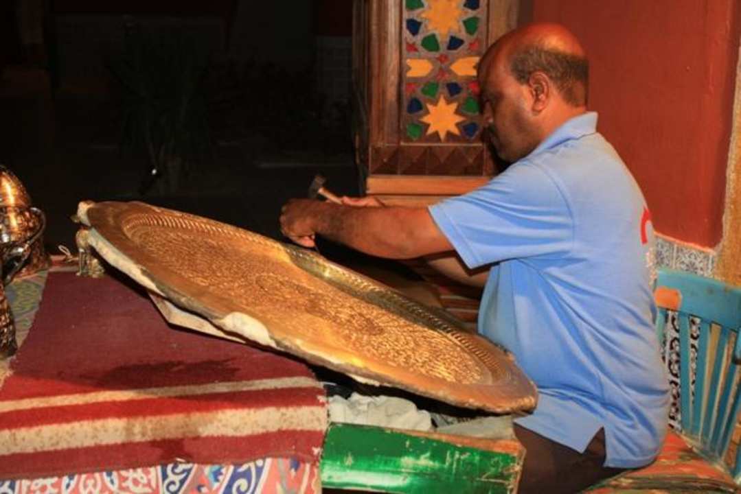 Handwerker bei der Arbeit Pickalbatros Alf Leila Wa Leila Resort - Neverland Hurghada