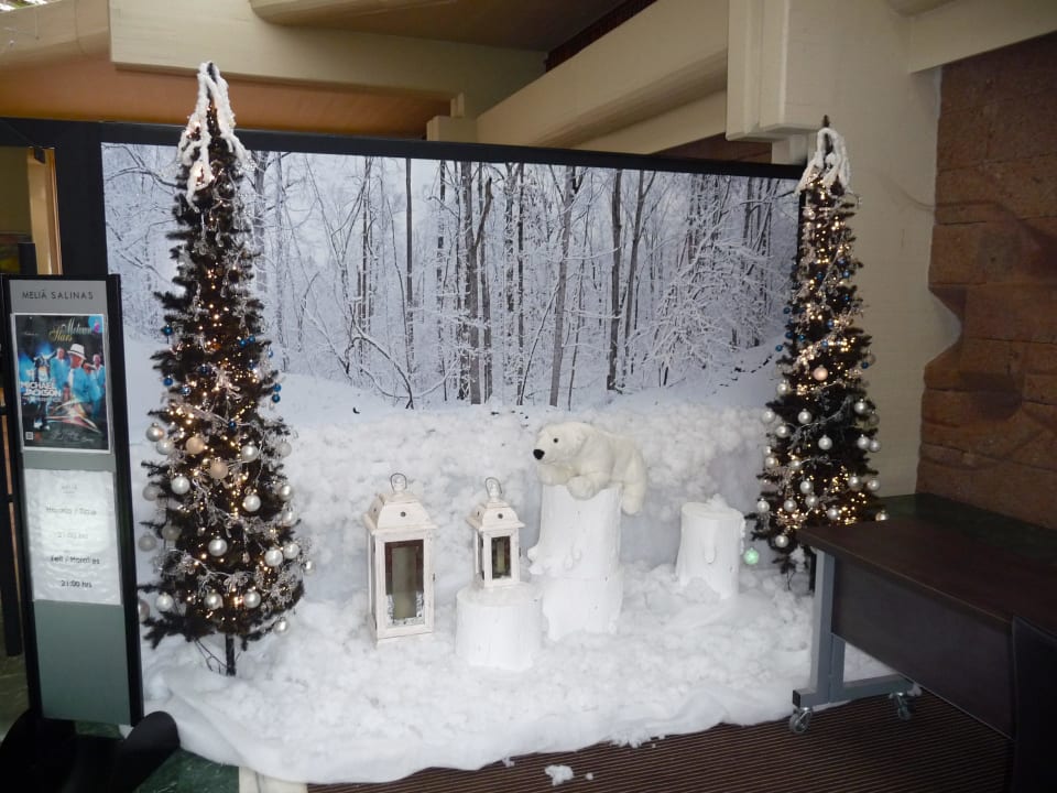 Weihnachtsdeko Paradisus by Meliá Salinas Lanzarote