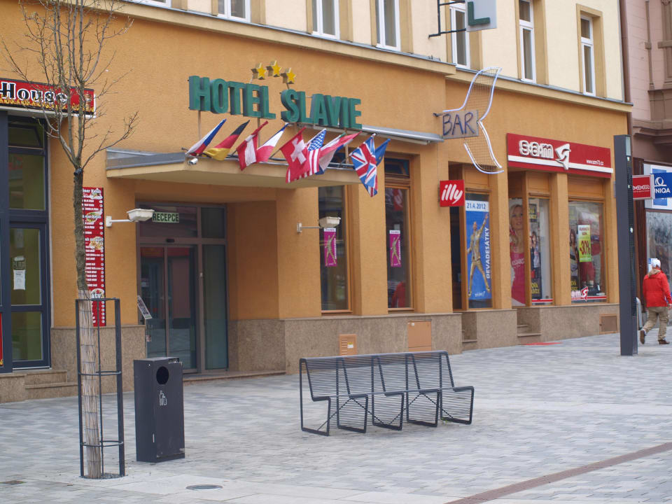 Fußgängerzone Hotel Slavie