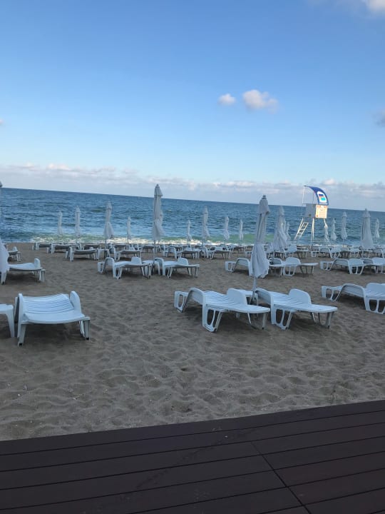 Hotelstrand am Abend Sentido Marea